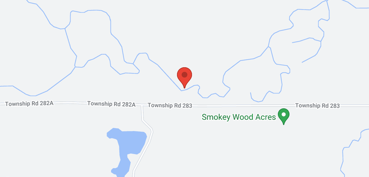 map of 52120 Township Road  283 Township